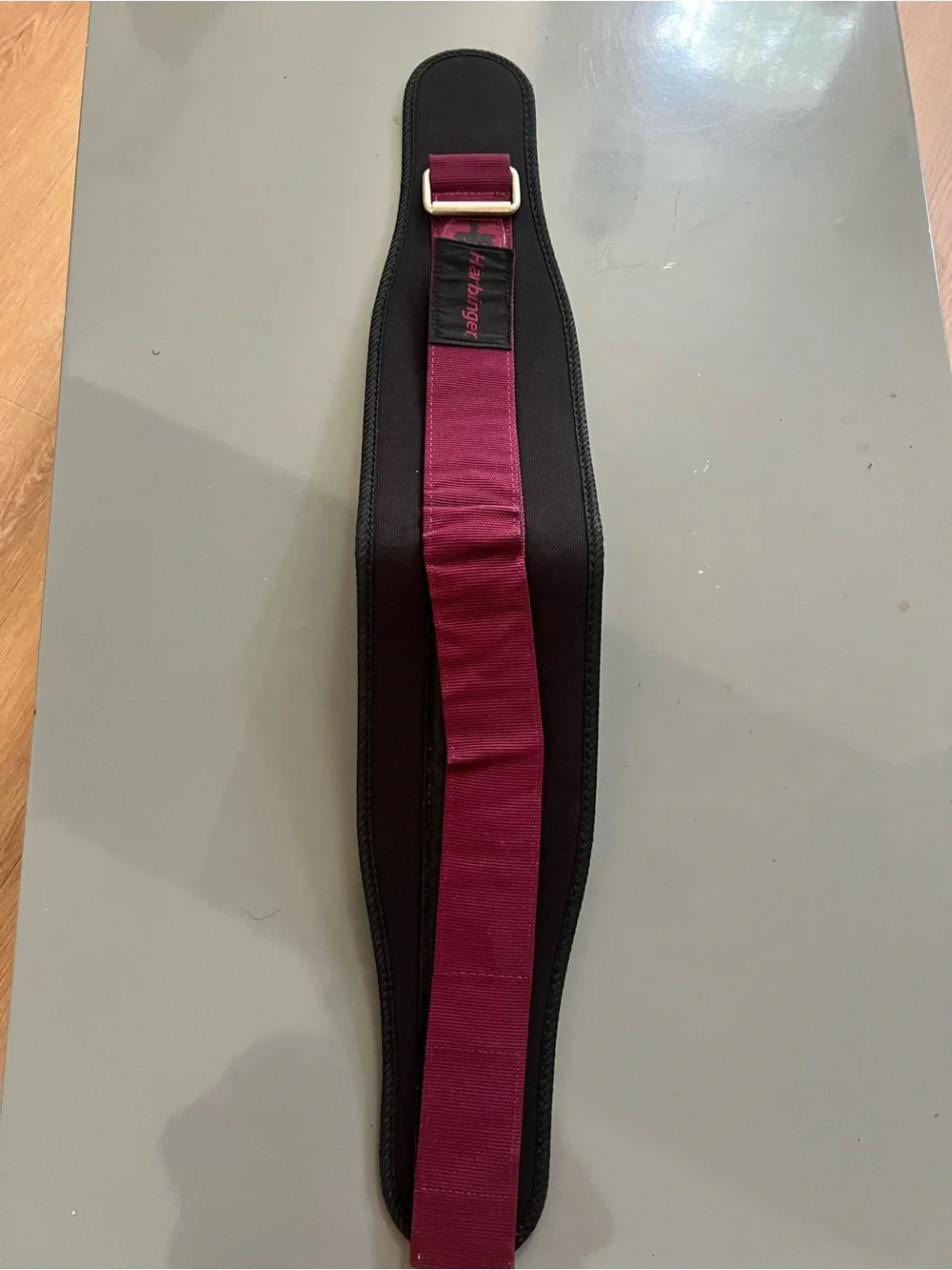 Men’s Maroon Lifting Belt Strap